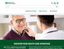 Tablet Screenshot of healthcareadvantage.com